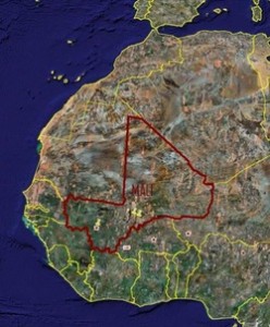 Mali located in Western Africa